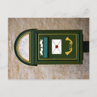 Carte Postale Ancienne boîte aux lettres estonienne, Tallinn, Es