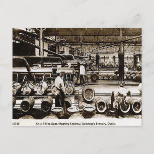 Carte postale ancienne - Brasserie Guinness, Dubli