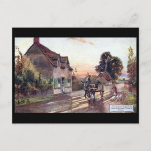 Carte postale ancienne - Bunyan's Cottage. Elstow,
