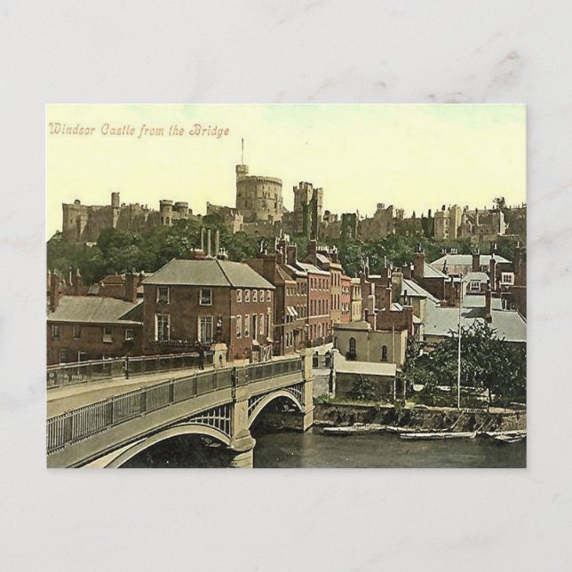 Carte postale ancienne - Château de Windsor (Devant)