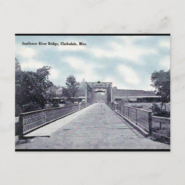 Carte postale ancienne - Clarksdale, Mississippi (Devant)
