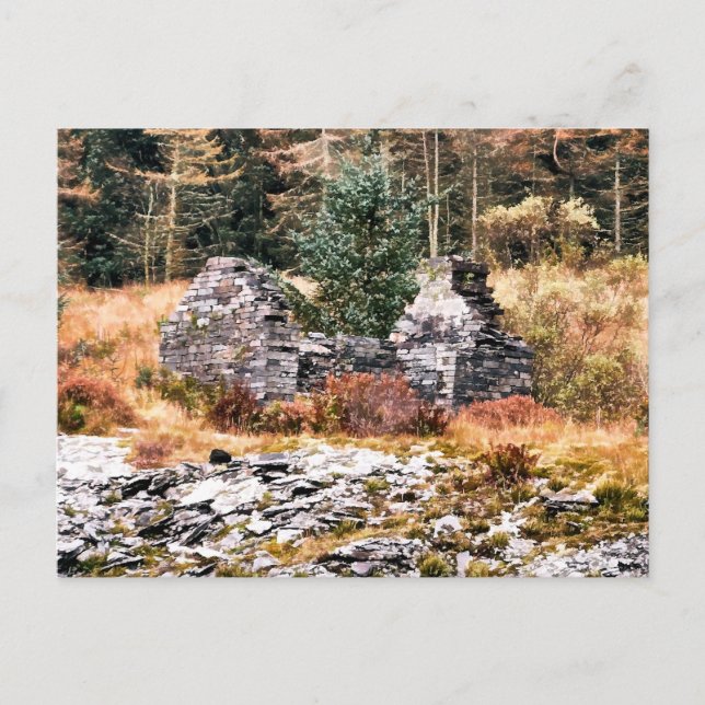 CARTE POSTALE ANCIENNE COTTAGE BIEN-ÊTRE (Devant)