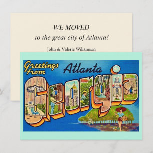 Carte postale ancienne d'Atlanta