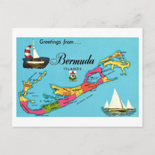 Carte postale ancienne de Bermudes