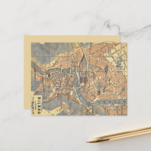 Carte postale ancienne de Bilbao Espagne