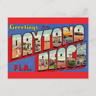 Carte postale ancienne de Daytona Beach
