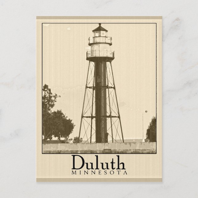 Carte postale ancienne de Duluth Minnesota (Devant)