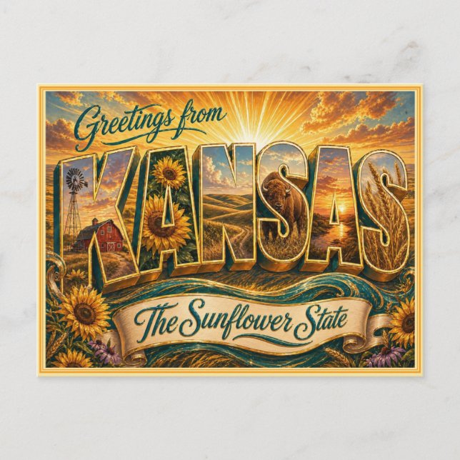 Carte postale ancienne de Kansas (Devant)