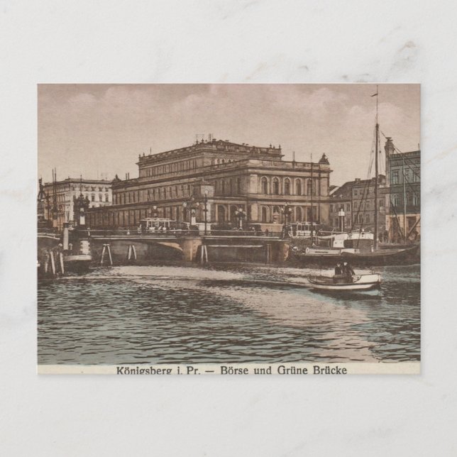 Carte postale ancienne de Koningsberg/Kaliningrad (Devant)