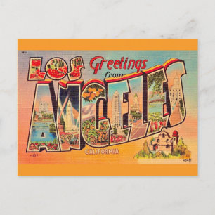 Carte postale ancienne de Los Angeles