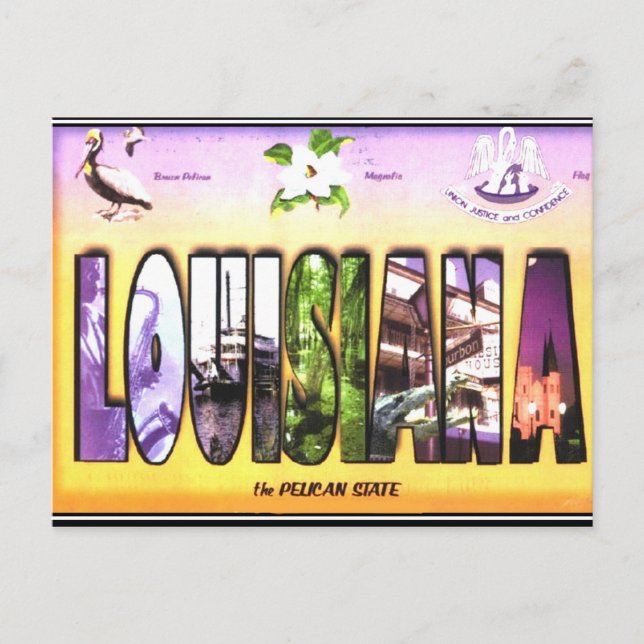 Carte postale ancienne de Louisiane (Devant)