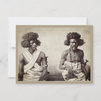 Carte postale ancienne de mode capillaire pour hom