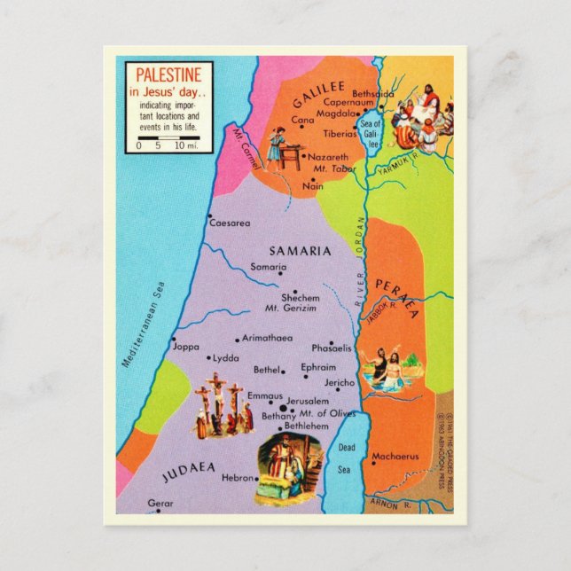 Carte postale ancienne de Palestine (Devant)