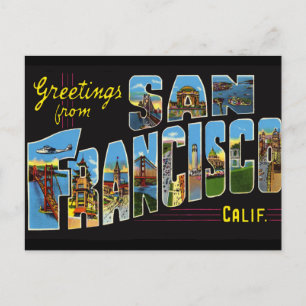 Carte postale ancienne de San Francisco