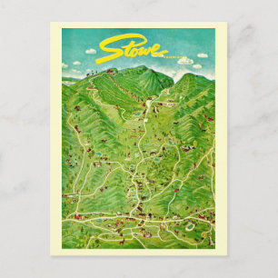 Carte postale ancienne de Stowe Vermont