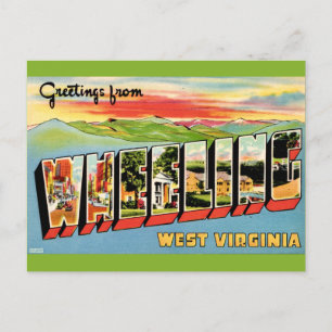 Carte postale ancienne de Wheeling WV
