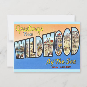 Carte postale ancienne de Wildwood NJ