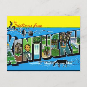 Carte postale ancienne du Kentucky