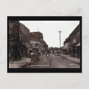 Carte postale ancienne - Edmonton Market. Londres