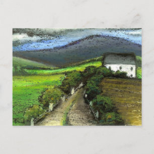 Carte Postale Ancienne ferme irlandaise