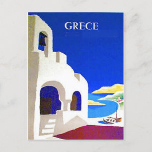 carte postale ancienne grèce
