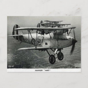 Carte postale ancienne - Hawker Harts