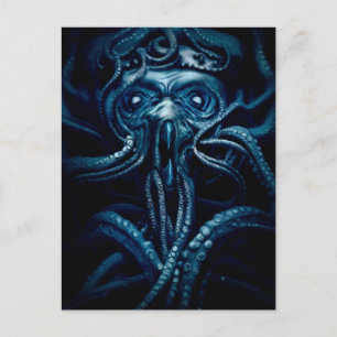 Carte Postale Ancienne Horreur Eldtich : Deep Ocean Kraken