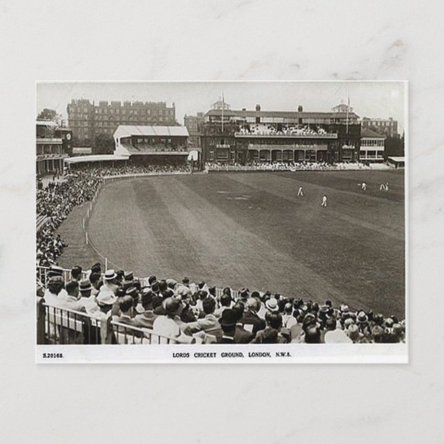 Carte postale ancienne - Lord's Cricket Ground, Lo (Devant)