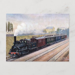 Carte postale ancienne - L'Orient Express