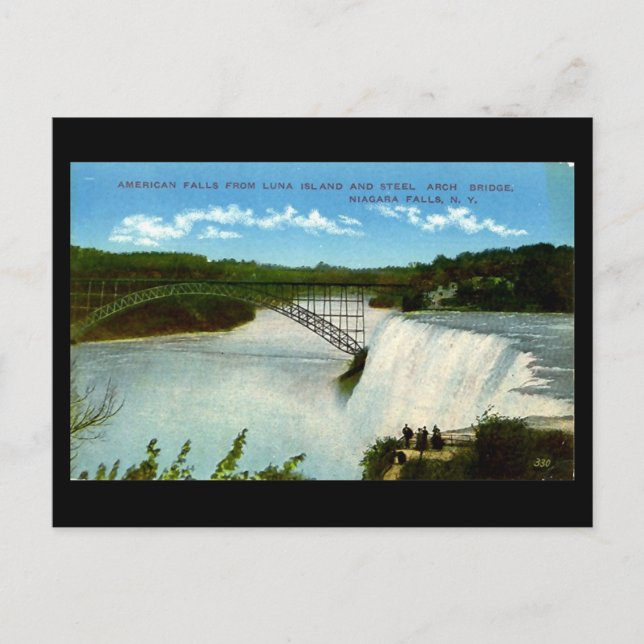 Carte postale ancienne - Niagara Falls (Devant)