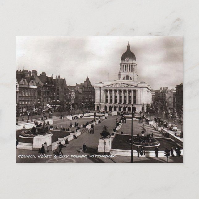 Carte postale ancienne - Nottingham (Devant)