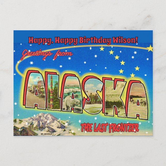Carte postale ancienne occasion Alaska  (Devant)