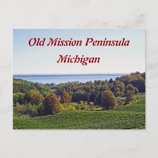 CARTE POSTALE "ANCIENNE PENINSULE DE MISSION, MICH (Devant)