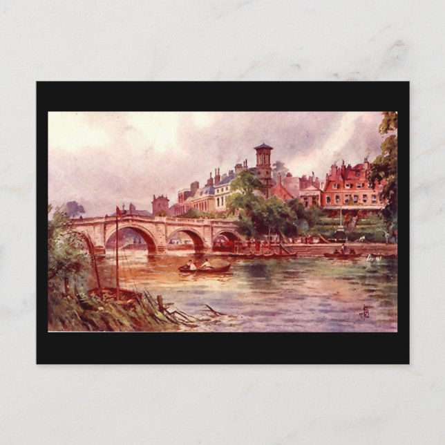 Carte postale ancienne - pont Richmond (Devant)