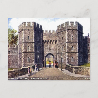 Carte postale ancienne - Porte Henry VIII, Château