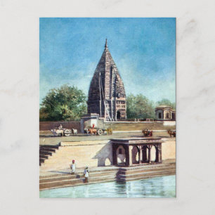 Carte postale ancienne - Ramnagar, Varanasi, Inde