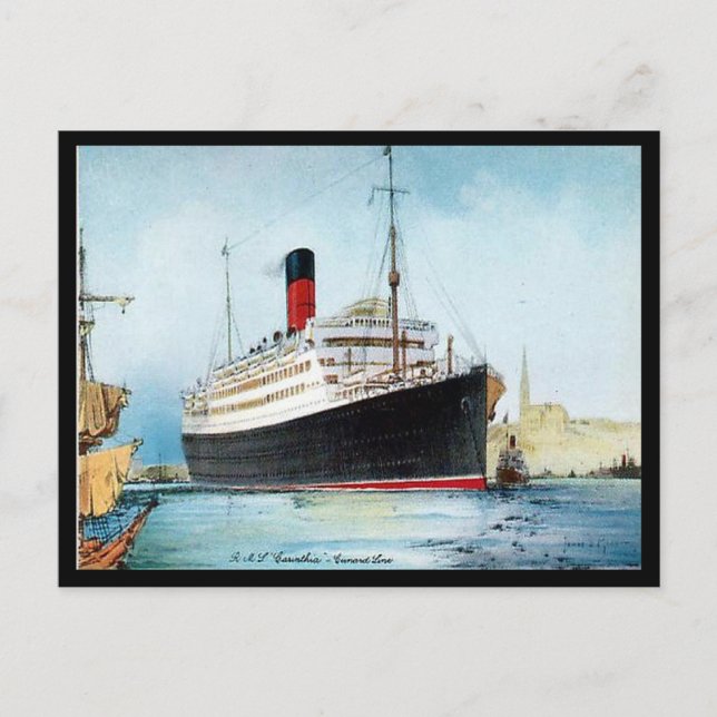Carte postale ancienne - RMS Carinthia (Devant)