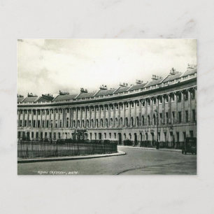 Carte postale ancienne - Royal Crescent, Bath, Som