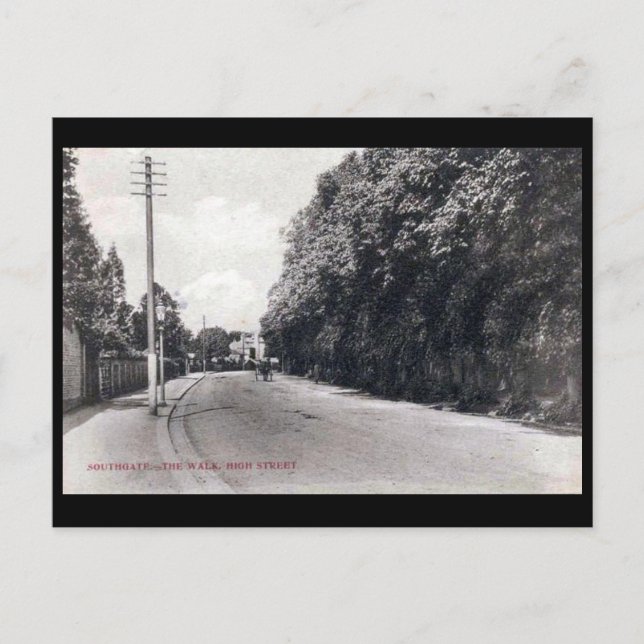 Carte postale ancienne - Southgate, Londres (Devant)