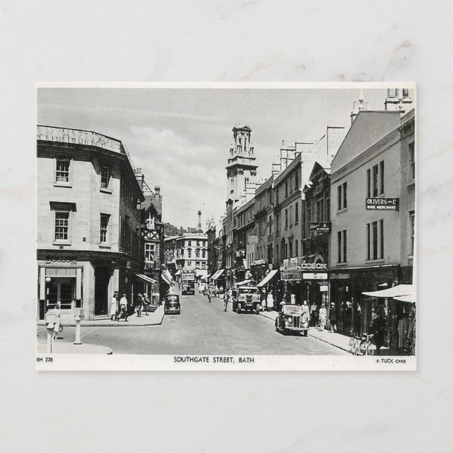 Carte postale ancienne - Southgate Street, Bath, S (Devant)