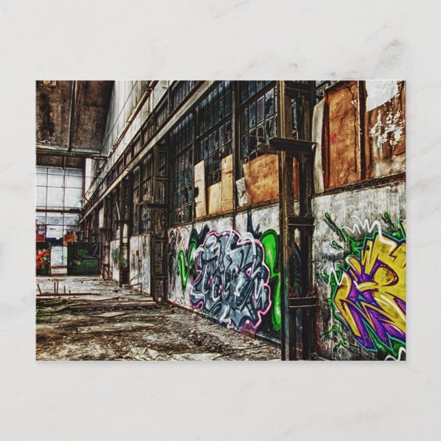 Carte Postale ancienne usine (Devant)