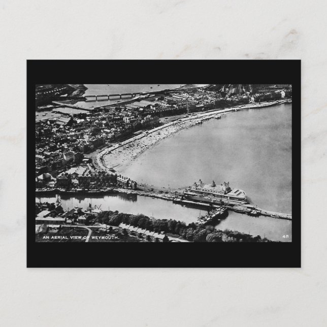 Carte postale ancienne, Weymouth, Dorset (Devant)