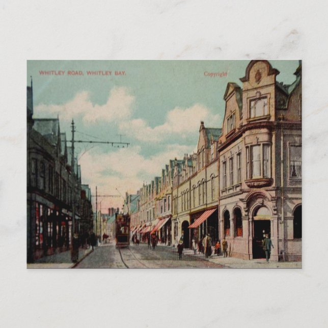 Carte postale ancienne - Whitley Bay (Devant)