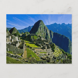 Carte Postale Ancient Machu Picchu, last refuge of the 2