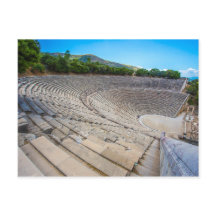 ancient theater in Epidaurus, Argolis, Greece