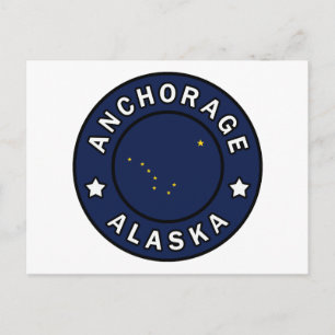 Carte Postale Ancrage Alaska