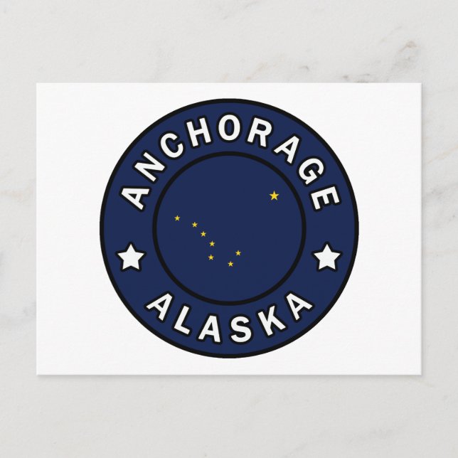 Carte Postale Ancrage Alaska (Devant)