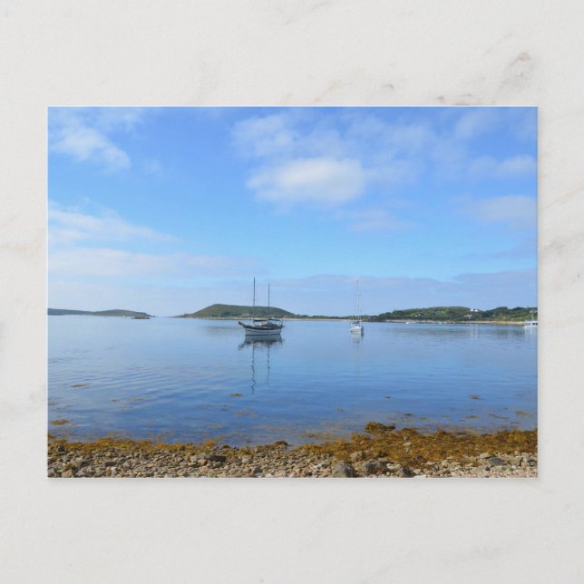 Carte Postale Ancrage Dans Les Scillies (Devant)