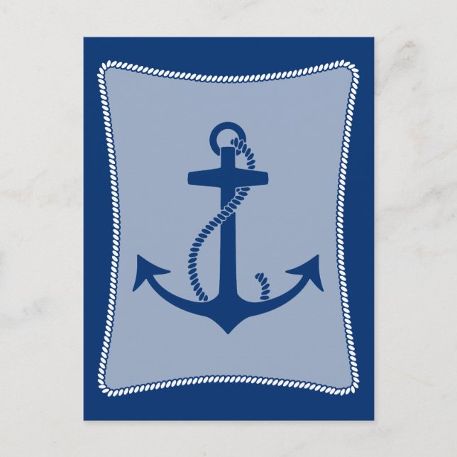 Carte Postale Ancre (Devant)