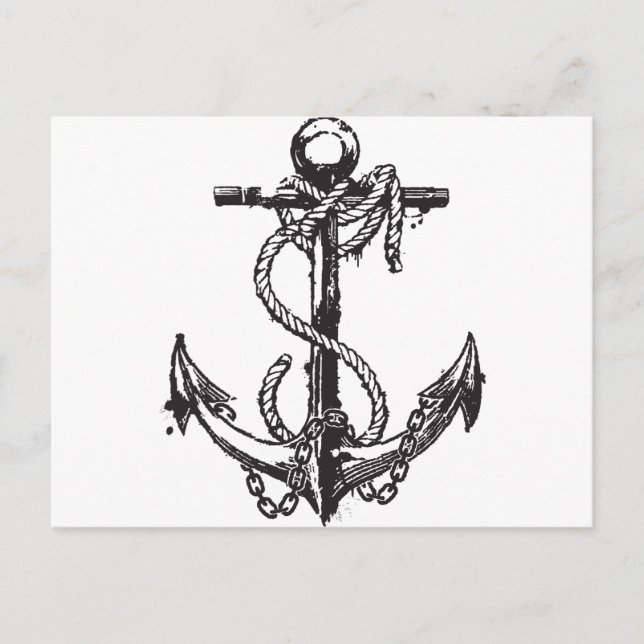 Carte Postale Ancre (Devant)
